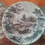 Three Rural Scene Dinner/Display Plates Image 3