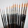 Synthetic Hair Brush - Flat Series 211 (Set of 14) Image 3