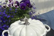 Le Creuset Pumpkin Casserole 24cm 3.8L Cotton Matte Cast iron