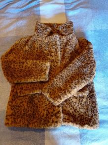 Pull and Bear Faux Fur Coat
