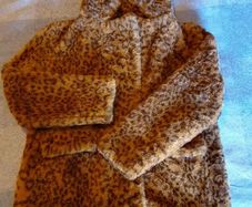 Pull and Bear Faux Fur Coat