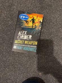 alex rider book secret weapon
