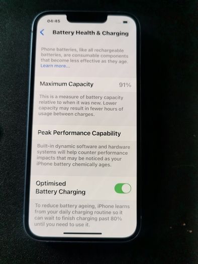 Blue iPhone 14 (128GB)