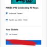 2 x Pixies tickets 2nd June Olympia Image 3