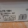 2010 Diadora B.Elite 1981. White/Gold. Rare Premium Kangaroo Leather Edition. UK 8.5. Rare. Terrace Wear. Football. Casuals. 70's/80's Retro. Collectable. Tennis Wear. Bjorn Borg. Original Box. Image 2
