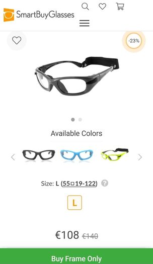 Progear Eyeguard glasses matte gray