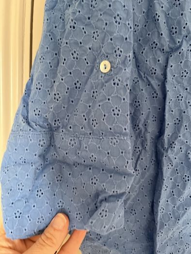 Corn flower blue shirt Top
