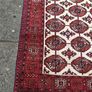 Beautiful Afghan Bokhara Hand Knotted Rug Carpet Image 9