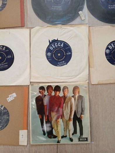 Rolling Stones 7" lot