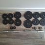 Cast Iron Dumbbells Set Image 2