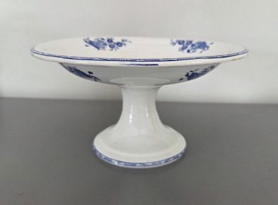 Cake Stand Boch La Louviere Grand Bouquet