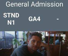 Niall Horan Tickets