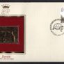 1982 Great Britain Death Centenary of Charles Darwin Commemorative stamps with Gold Replica Stamp First Day Cover (FDC) Image 2