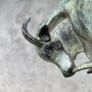 Raging  Bull Sculpture - Patinated Bronze Image 9