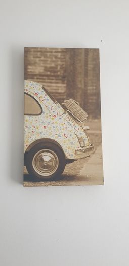 Photograph on canvas