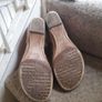 Sandals/Wedge Heeled Multicolour Leather Sandals .. Size: 5 UK .. 38  EU .. Price Drop .. Updated 20/07/22 Image 8