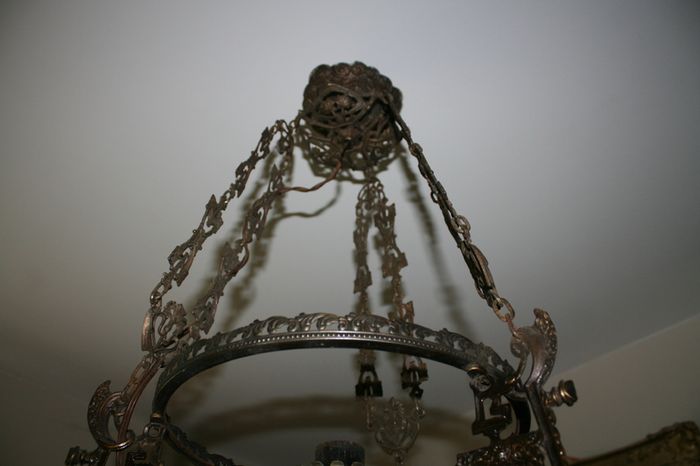 Antique Brass Chandelier