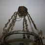 Antique Brass Chandelier Image 3