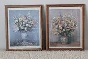 Framed Marcel DYF Floral Print Set