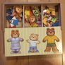 Wooden Melissa & Doug Dress a Bear Toy Image 2
