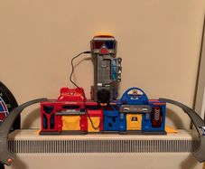 2-in-1 city action playset (police, fire)