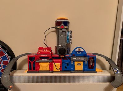2-in-1 city action playset (police, fire)