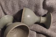2 Vintage Tom Agnew Goblets
