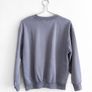 Pre Owned Dunnes Stores Slate Blue Graphic Sweatshirt Image 2