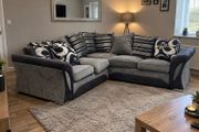 Dfs dark grey corner sofa