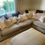 Biege L shaped couch Image 3