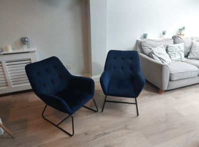 Armchairs x 2