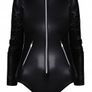Sensual Bodysuit Eco Leather Image 3