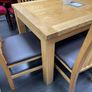 Solid wood table and 6 chairs Image 3