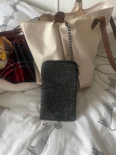 Bag for Phone - Sparkly with Diamantes - NEW