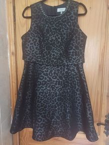 Coast animal print dress (free post)