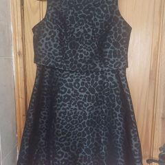 Coast animal print dress (free post)