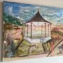 XL Original Painting of Bray Bandstand Wicklow Ireland Original Irish Art Image 5