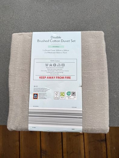 Double Brushed Cotton Duvet Set