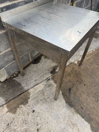 Stainless steel table