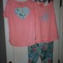 Girls Shorts and Top 3 piece set Image 2