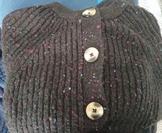 x2 Marks and Spencer cardigan in black and one in blue