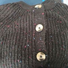 x2 Marks and Spencer cardigan in black and one in blue