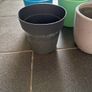 6 plant pots 3 ceramic and 3 plastic Image 10