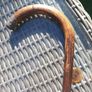 Stamped silver tipped walking stick, D18 Image 4