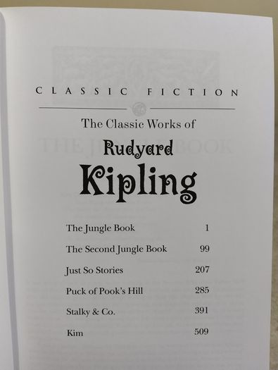 The Classic Works of Rudyard Kipling Hardcover by Rudyard Kipling