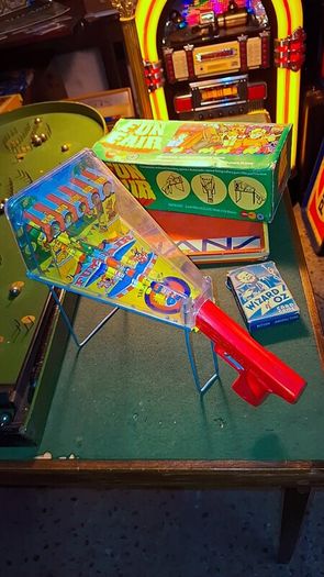 Vintage Fun Fair shooting gallery toy
