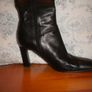 MARIO PROLOFUA black leather boots Image 5