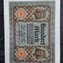 17 German Banknote 100 Marks from 1920 Image 9