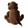 Cute Brown Puppy Dog Plush Soft Toy with Sleepy Eyes Image 3