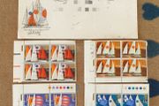 UK 1st Day Cover &amp; Blocks 1975